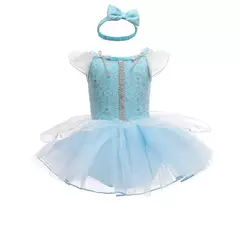 Baby Romper TUTU Vestido Com Headband Infantil Baby Princess Girl Roupas Tamanho 3-18M Cute Design Baby Dress Party Trajes - Wolf Magazine