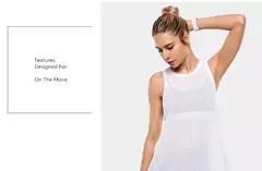 Imagem do Tanque de secagem rápida com curvas de sereia para mulheres, colete correndo, amarrá-lo ou deixá-lo, top solto de ioga, ginásio fitness, novo, verão, 2024