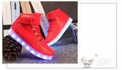 Tamanho 25-46 led sapatos com luzes brilhantes led chinelos para crianças & adulto feminino tenis para crianças meninos meninas sapatilhas luminosas na internet