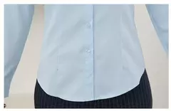 Blusa de manga comprida feminina, camisa branca elegante, senhora do escritório, negócios, camisas rosa, botão, blusas de trabalho sólido, tops - loja online