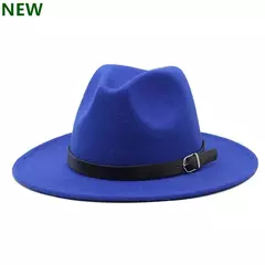 2017 o envio gratuito de 2017 novos homens Da Moda chapéu de feltro das mulheres moda jazz chapéu do verão primavera negra de lã mistura cap casual ao ar livre chapéu - comprar online
