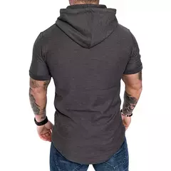 MRMT-moletons de manga curta para homens, moletom masculino com capuz casual, moletons monocromáticos, novidade nova, 2022, 2024 - loja online