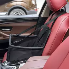 Bolsa de assento para transportar carros de cachorro, cesta à prova d'água, rede dobrável, bolsa para transportar animais de estimação, para cães pequenos, gatos, malha de segurança para viagem - Wolf Magazine