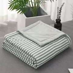 Colcha macia e respirável para estudante, colcha para escritório, sofá, verão - comprar online