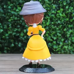 Q posket bonito olhos grandes rapunzel jenny sereia princesa pvc anime bonecas colecionáveis q versão modelo brinquedo presente de aniversário - loja online