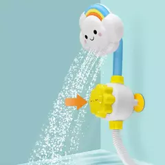 Novos brinquedos de banho para o bebê jogo de água nuvens modelo torneira chuveiro spray de água brinquedo para crianças esguichando sprinkler banheiro crianças presente