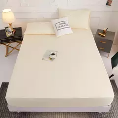 Imagem do 1piece 100% Polyeste Egyption Qualidade Cama Cabido Folha Só (sem fronhas) Banda Elástica Em torno da capa do Colchão Fácil Cuidado