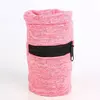 Saco de corrida com zíper, Bolsa de carteira de pulso, Basquete e Yoga Sweatband, Saco de braço esportivo