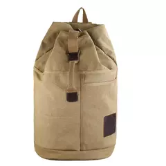 Mochilas de Viagem Esportiva de Grande Capacidade, Bagagem Masculina, Canvas Bucket Shoulder Bag, Caminhadas Duffle Bags, Mochila Masculina, Mochila Exterior - Wolf Magazine