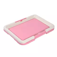 Vaso sanitário portátil para treinamento de cães, vaso sanitário para animais de estimação, para cães pequenos, gatos, caixa de areia, suporte para almofada de cachorro, bandeja, suprimentos para animais de estimação - Wolf Magazine