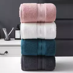 Toalhas de Banho Grandes de Algodão Egípcio, Toalhas Faciais, Super Absorvente, Super Macio, Viagens e Esportes, 90x180 cm, 100% na internet