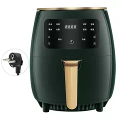 Tamanho da família elétrica fritadeiras de ar quente forno oilless fogão com lcd digital para tela de toque & antiaderente destacável 1 transporte da gota - Wolf Magazine