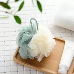 Imagem do Soft Shower Mesh Foaming Sponge, Body Scrub, Esfoliante Back Brush, Skin Cleaner, Bath Bubble Ball, Skin Care, acessórios de banho