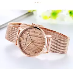 Pulseira de aço inoxidável impermeável para mulheres, relógio de pulso de luxo, movimento de quartzo japonês, qualidade japonesa, um plus plus size, transporte da gota na internet