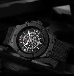 Movimento Japonês Masculino Relógio de Quartzo, Silicone Strap, Impermeável, Marca de topo, Luxo, Esportes, Calendário, Novo, 2023 na internet