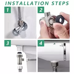 SAMODRA-Bidé Sanitário Ultra-Slim, Acessório Do Assento Sanitário, Entrada De Latão, Pressão De Água Ajustável, Chuveiro Higiênico Do Banheiro - Wolf Magazine