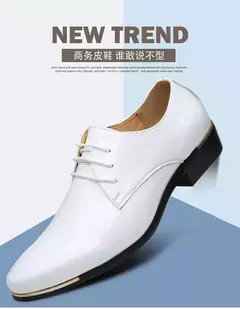 Sapato clássico de luxo masculino, Derby Gentleman, Honorável Sapatos Oxford, Vermelho, Branco, Vestido, Festa, 2023 na internet