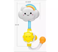 Imagem do Novos brinquedos de banho para o bebê jogo de água nuvens modelo torneira chuveiro spray de água brinquedo para crianças esguichando sprinkler banheiro crianças presente