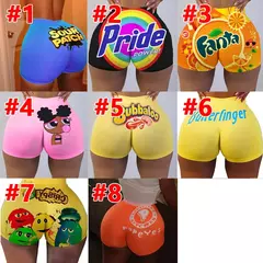 Shorts femininos sexy de motociclista, sudorese de cintura alta, roupas fitness grandes, moda verão, 2021 - Wolf Magazine