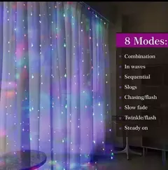 3m cortina led string luz natal luzes de fadas guirlanda icicle luzes para festa de casamento casa decoração do jardim - loja online