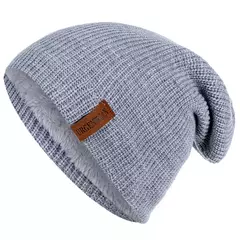 Chapéu clássico de inverno tricotado URGENTMAN Label Casual boné para mulheres homens manter quente adicionar forro de pele chapéu de inverno fashion sólido gorro chapéu 16 cores boné de esqui na internet