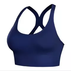 Sutiã esportivo seco rápido à prova de choque para mulheres, sutiã acolchoado, sutiã push up, sutiã de ginástica, treino sem costura, ioga reunir - Wolf Magazine