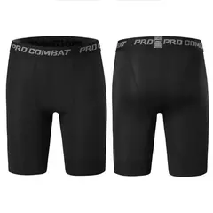 Leggings de compressão elástica para homens, calças justas esportivas, calças de secagem rápida, treinamento de corrida, shorts elásticos, plus size - Wolf Magazine