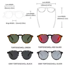 GCV-Óculos de sol polarizados em madeira de noz ultraleve para homens e mulheres, Hawksbill Frames, Leopard Grain, marca avançada, moda delicada, feminina - Wolf Magazine