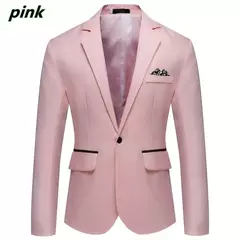 Jaqueta de negócios casual slim fit masculina, blazer vestido, terno de casamento, coquetel, nova moda - loja online