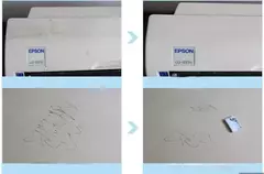 Esponja mágica da esponja da melamina dos pces 100x60x10mm de 100 esponjas da limpeza do líquido de limpeza de alta densidade do eliminador para a cozinha do prato - loja online