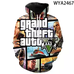Homens e mulheres Grand Theft Auto Game Gta 4 Hoodies impressos, moletom com capuz infantil, pulôver para meninos e meninas, 3D, novo, 2020 na internet
