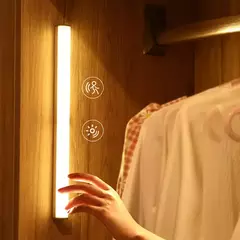 Luz noturna LED sem fio com sensor de movimento, lâmpada do armário, cozinha, quarto, detector, armário, retroiluminação da escadaria - comprar online