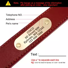 Imagem do Colar de cão de couro personalizado personalizado pet tag coleiras coleiras de cão macio gravado id tag para cães grandes pitubull pastor alemão