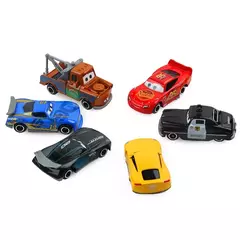 Disney-Diecast brinquedo modelo de carro metálico para meninos, carro Pixar 3, relâmpago MC, rainha Jackson Storm, Mack Truck 1:55, presente de Natal, conjunto de 7pc na internet
