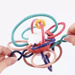 Baby Chocalhos Brinquedos Newborn Sensory Teether Baby Development Games Brinquedos Infantis Educacionais Para Bebês Brinquedos Do Bebê 0 6 12 Meses - comprar online