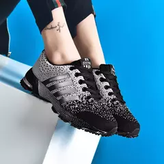 High top sock homens tênis de renda sapatos casuais tênis macio casal plana caminhada tênis de treinamento esporte correndo zapatillas 2021 - Wolf Magazine