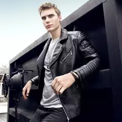 Jaqueta de couro PU para homens, casaco com zíper oblíquo, streetwear para outono e inverno, tamanho asiático M-XXXL, 14 - Wolf Magazine