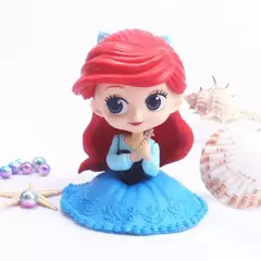 Novo 9cm q posket sweetiny cinderela alice tinker bell pvc anime bonito bonecas modelo colecionável brinquedo aniversário presente de natal - loja online