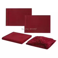 Roupa de cama Set, Queen e King Size, folha plana, fronha equipada, 1500 Thread Count, qualidade egípcia - Wolf Magazine