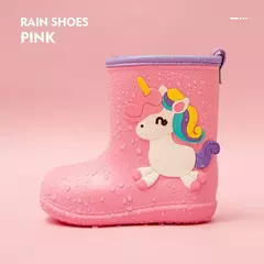 Crianças botas de chuva do bebê meninos menina eva antiderrapante ao ar livre dos desenhos animados dinossauro botas de chuva para crianças à prova dwaterproof água botas menina botas de chuva - loja online