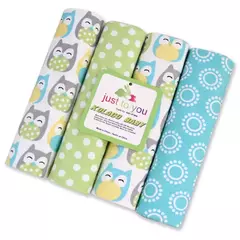 Cobertor de flanela super macio do bebê recém-nascido, cobertores do bebê, recebendo lençol, 100% algodão, nova cor, 76x76cm, 4pcs por pacote - comprar online