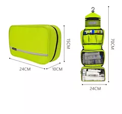 Bolsa de maquiagem impermeável para homens e mulheres, estojo organizador cosmético, grandes necessários, maquiagem, bolsa de higiene pessoal, viagem, masculino, feminino, beleza na internet