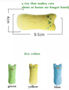 Dentes moagem catnip brinquedos engraçado interativo brinquedo de pelúcia gato animal de estimação gatinho mascar brinquedo vocal garras polegar mordida gato menta para gatos na internet