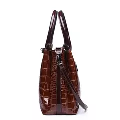Bolsas De Couro De Crocodilo Para Mulheres, Bolsa De Luxo, Bolsas De Ombro, Bolsas De Mão Das Senhoras, Famosa Marca De Designer, Moda, 2019 - loja online