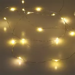 Fio de cobre LED String Fairy Lights, a pilhas, Natal, Decoração de casamento, 3x100 m, 2m, 3m, 5m, 10m - comprar online