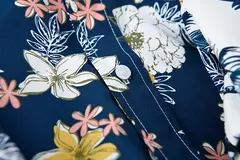 Camisa havaiana de botão manga curta masculina, estampada em coqueiro, camisa Aloha, casual moda praia, plus size, verão, 5XL, 26 cores - Wolf Magazine