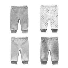 Calças recém-nascidas dos desenhos animados, 4 Estações, 100% Algodão, Calças Macias Menina, Calças Bebé Menino, 0 a 24 Meses, 3 4 5Pcs por Lote na internet