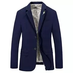 Blazer monocromático extragrande para homens, jaqueta, casaco de algodão puro, casacos casuais, roupas masculinas, 4XL, AG66001, novo - comprar online