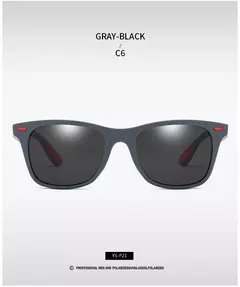 ZXWLYXGX-Classic óculos polarizados para homens e mulheres, óculos de sol com moldura quadrada, óculos masculinos, Brand Design, UV400 - Wolf Magazine
