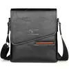 Sacos mensageiro de couro canguru para homens, bolsa tiracolo casual, bolsa de ombro masculina pequena, marca de luxo, verão